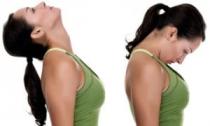 Гимнастика и зарядка для воротниковой зоны спины, чтобы убрать холку
